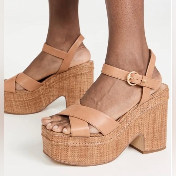 NIB Sam Edelman Trianna Strappy Espadrille Platform Sandals - Picture 1 of 14